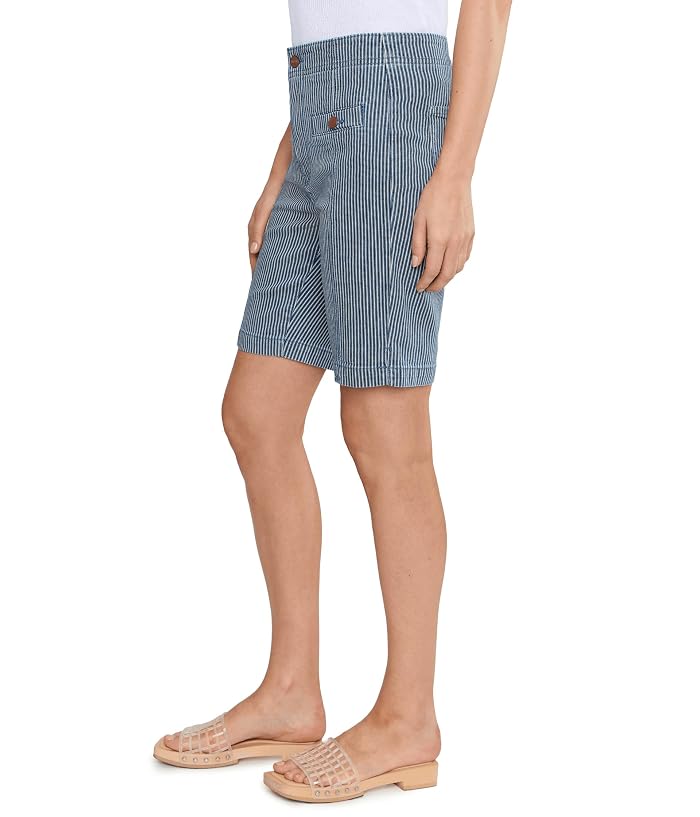 NYDJ High-Rise Ella Denim Shorts - Image 3