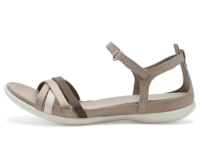 ECCO Flash Leather Ankle Strap Sandals - Image 4