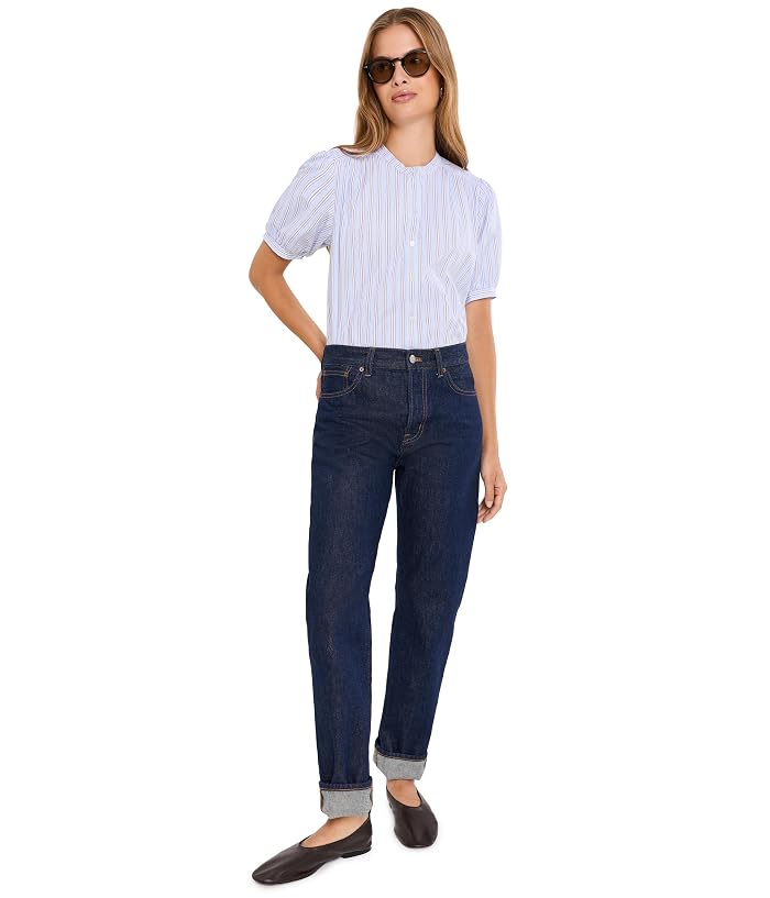 NIC+ZOE Petite Eton Stripe Shirt - Image 2