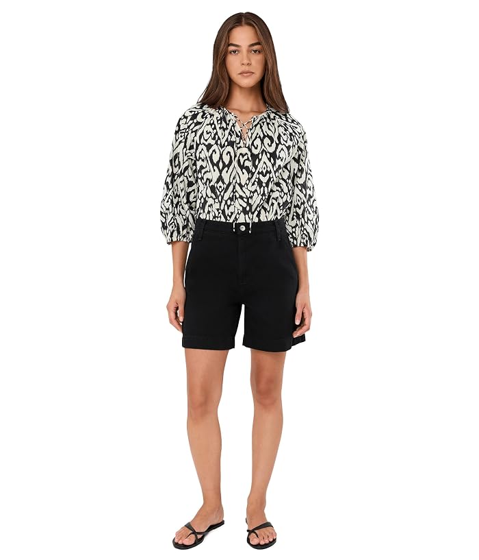 Vince Camuto Lace-Up Raglan Top with Neck Ties - Image 2