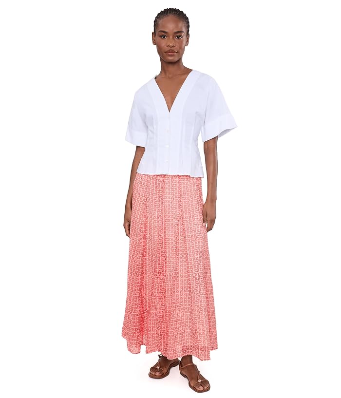 Vince Camuto Waist Band With Back Elastic Circular Skirt - Image 2
