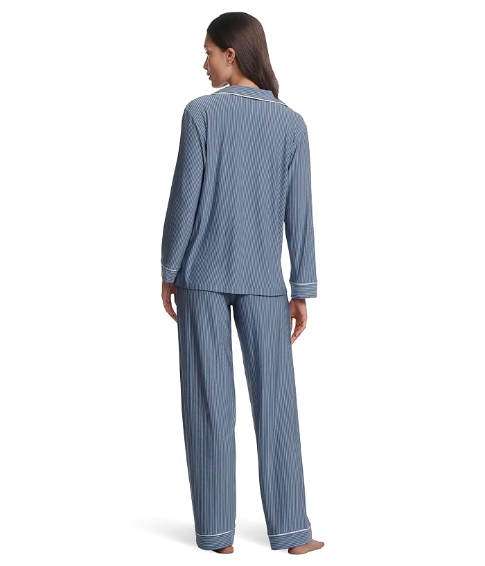 Eberjey Gisele Printed TENCEL Modal Long PJ Set - Image 2