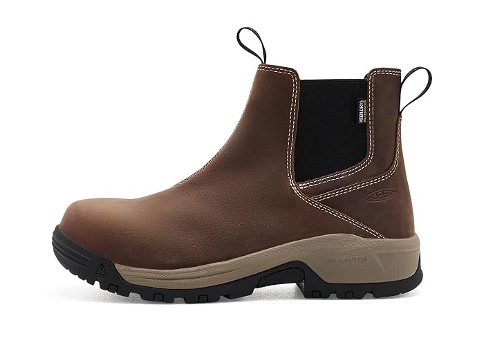 KEEN Utility Evanston Chelsea Waterproof Work Boots (Carbon Toe) - Image 4