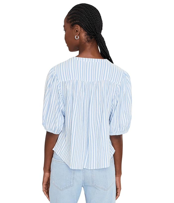 Splendid Madelyn Stripe Blouse - Image 4