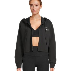 adidas by Stella McCartney By Stella Mccartney Cropped Hoodie