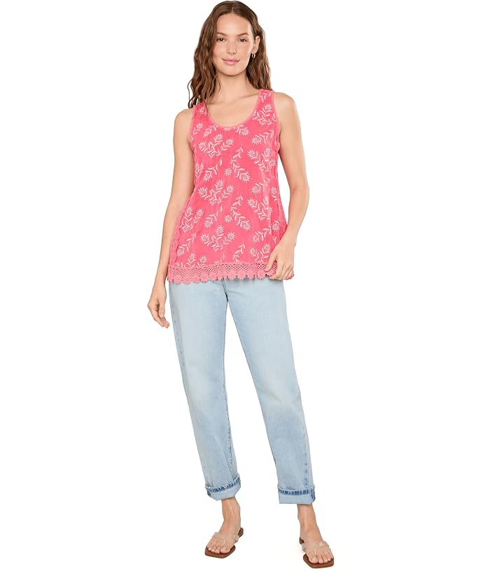 Johnny Was Wayne Tank - Tossed Floral - Image 2