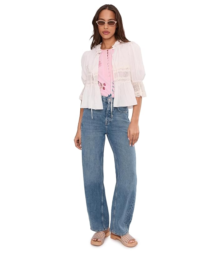 Johnny Was Short Sleeve Seamed Tee - Karissa - Image 2
