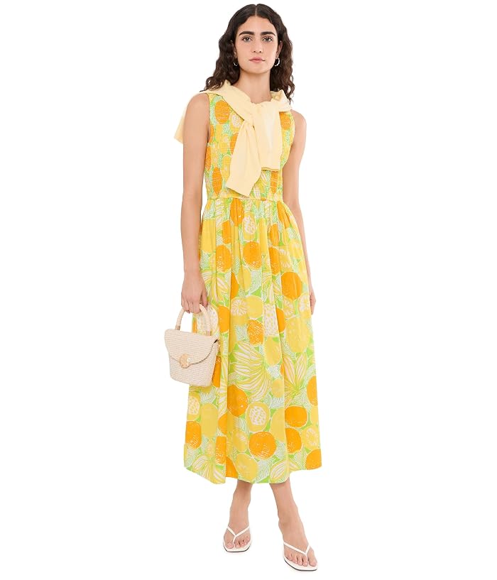 Lilly Pulitzer Daisey Smocked Midi Dress - Image 2