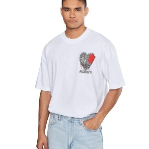 AllSaints Chaste Short Sleeve Crew