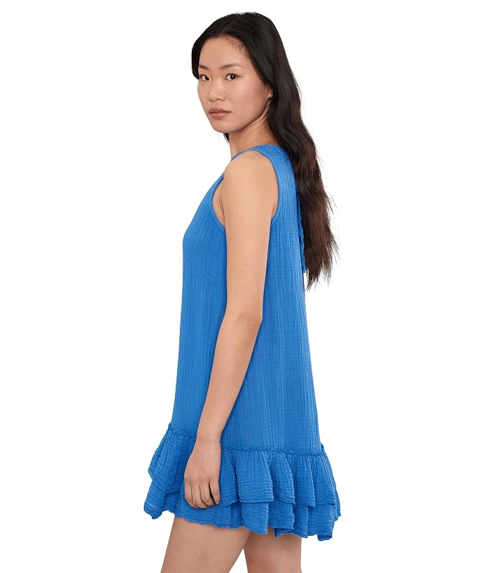 Michael Stars Dhaliah Ruffle Mini Dress - Image 3