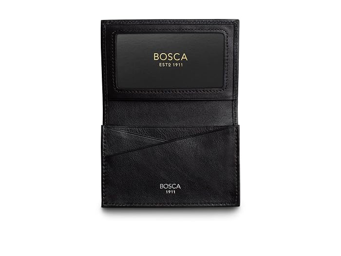 Bosca Nappa Vitello Collection - Gusseted Card Case - Image 2