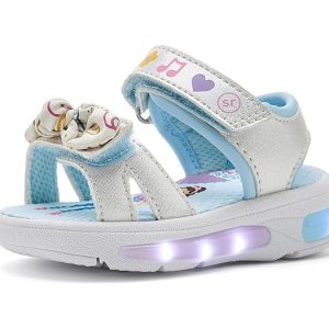 Stride Rite Ms. Rachel Light Up Bow Sandals (Infant/Toddler)