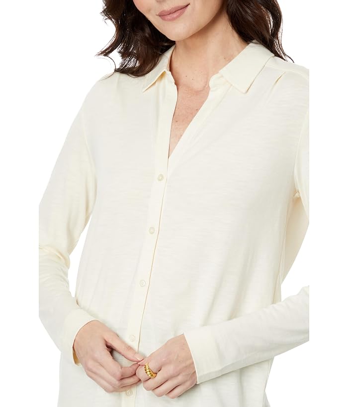 Lilla P Long Sleeve Button-Down Tee - Image 3