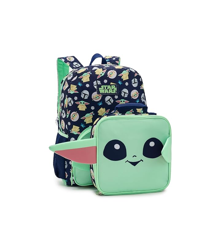BIOWORLD Kids Grogu 16In Backpack Set with A Lunch Kit