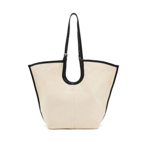 AllSaints Ara East/West Canvas Tote