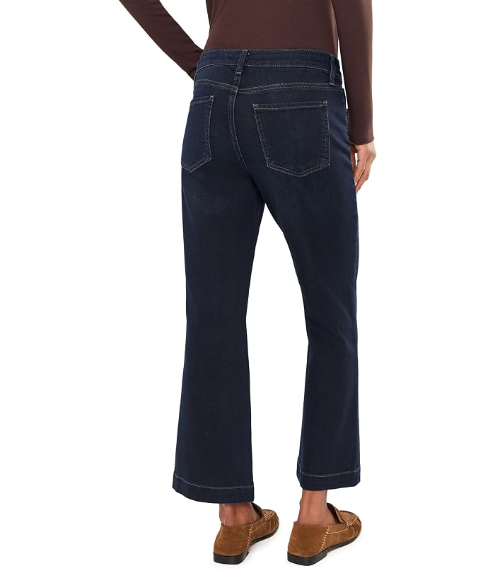 KUT from the Kloth Kelsey High-Rise Kick Flare with Wide Hem in Patience/Euro Base Wash - Image 4