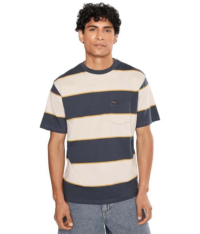 RVCA Dayshift Stripe Short Sleeve