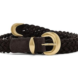 Madewell Lucie Woven Belt-suede