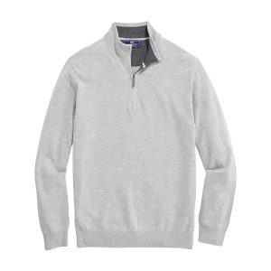 Vineyard Vines Boathouse Tipped 1/4 Zip Sweater