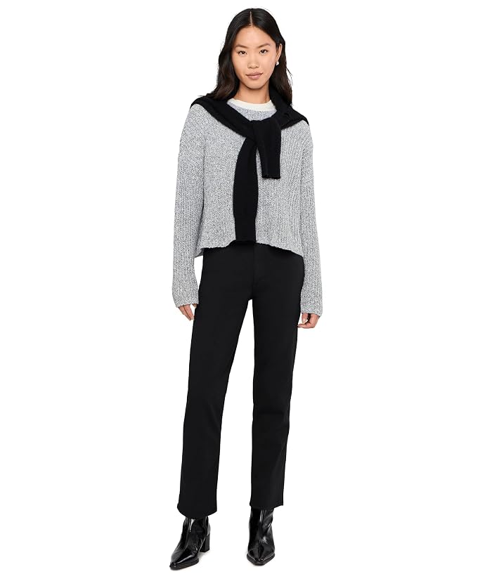 Eileen Fisher Peruvian Cotton Cloud Twist Crew Neck Sweater - Image 2