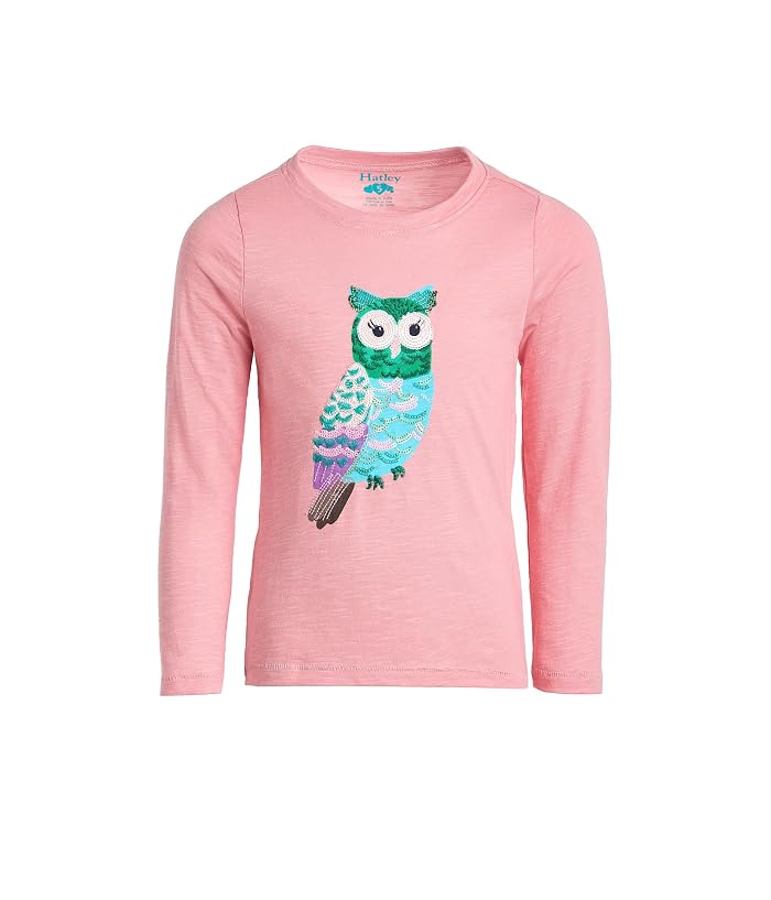 Hatley Kids Majestic Owl Long Sleeve Graphic Tee (Toddler/Little Kid/Big Kid) - Image 4