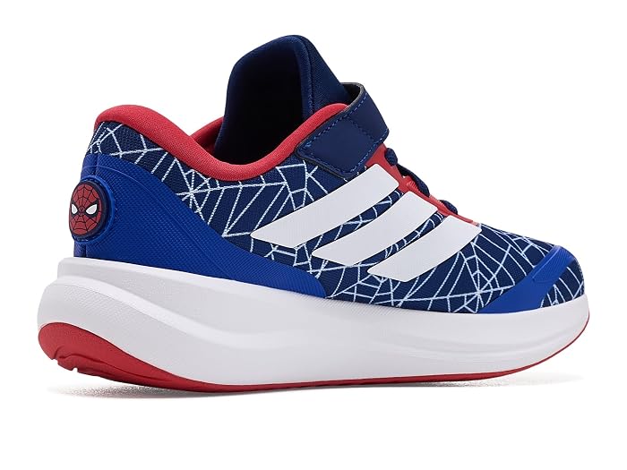 adidas Kids Marvel RunFalcon 6 Elastic Lace & Strap (Little Kid) - Image 3