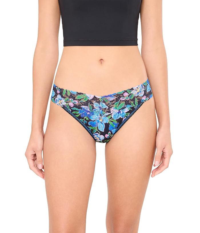 Hanky Panky Signature Lace Printed Original Rise Thong - Image 4