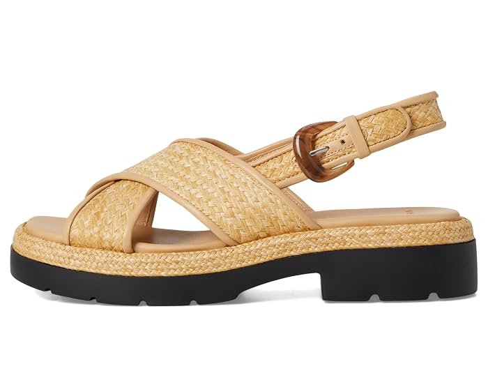 Vince Helena Raffia Slingback Sandals