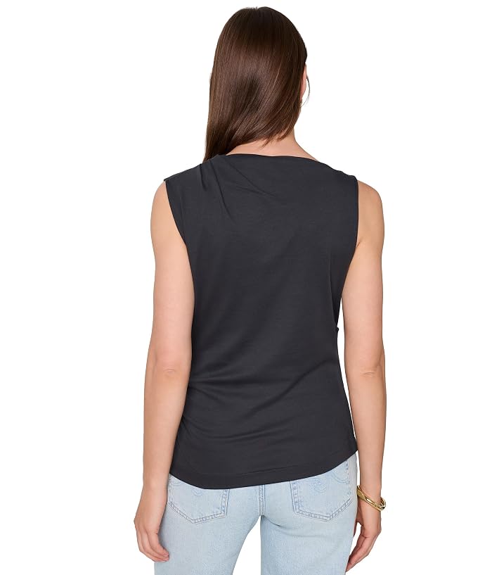 Vince Sleeveless Draped Top - Image 4