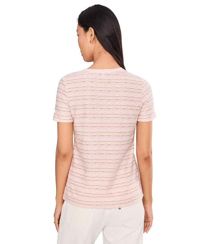Liverpool Los Angeles Short Sleeve Crew Neck Knit Tee With Rib Trim - Image 4