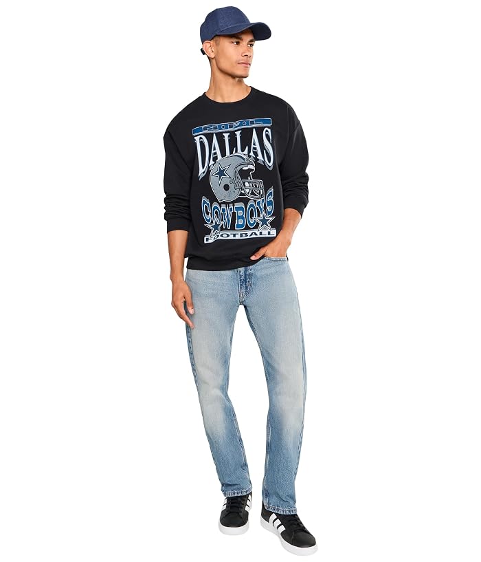 Junk Food Clothing NFL Dallas Cowboys Helmet Crew Fleece - Image 2