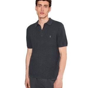 AllSaints Aspen Short Sleeve Polo