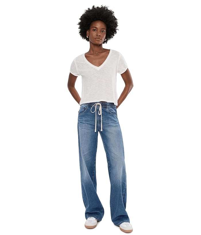AG Jeans Adria Cinched Low Rise Wide Leg - Image 2