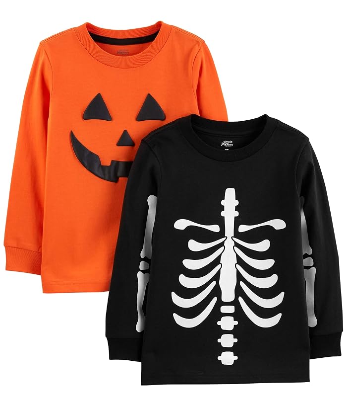 Simple Joys by Carter's 2-Pack Halloween Long Sleeve Tees (Toddler)
