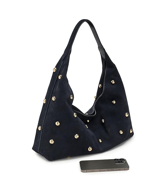 Madewell The Mylie Shoulder Bag in Studded Suede - Image 3