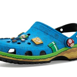 Crocs Kids Classic Super Mario Clogs (Little Kid/Big Kid)