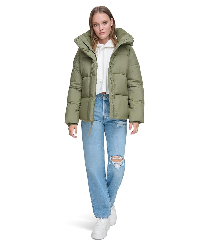 Levi's® Quilted Hooded Bubble Puffer - Image 4
