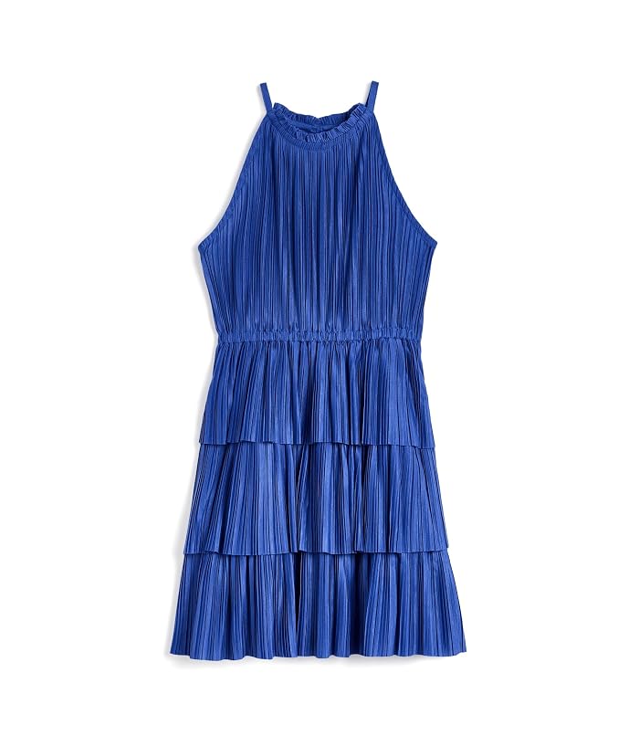 Janie and Jack Plisse Tiered Dress (Toddler/Little Kid/Big Kid)