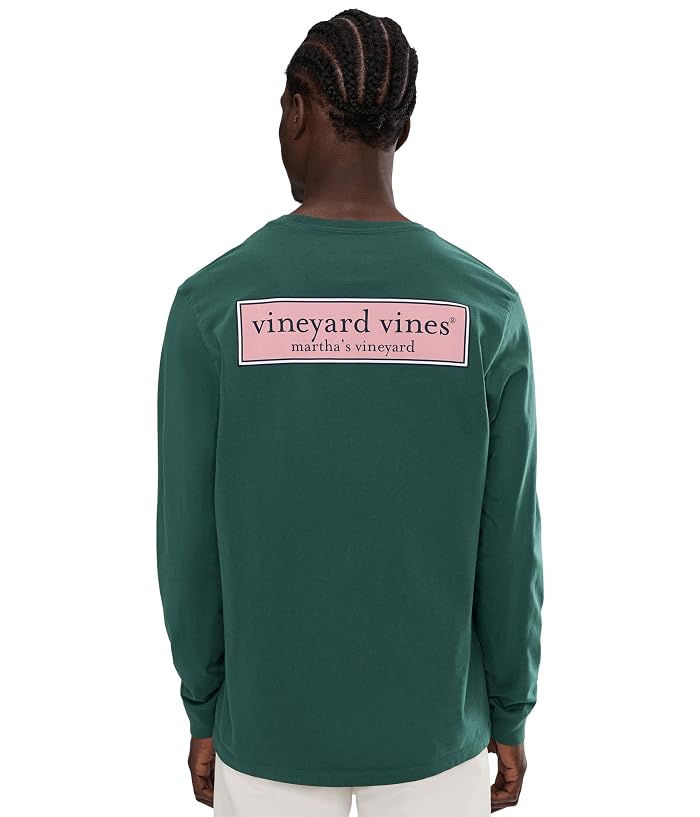 Vineyard Vines Classic Logo Box Long Sleeve Tee - Image 4