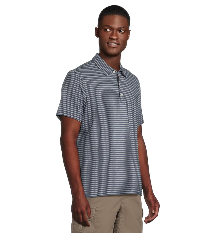 L.L.Bean Comfort Stretch Performance Pima Polo Short-sleeve Stripe - Image 2