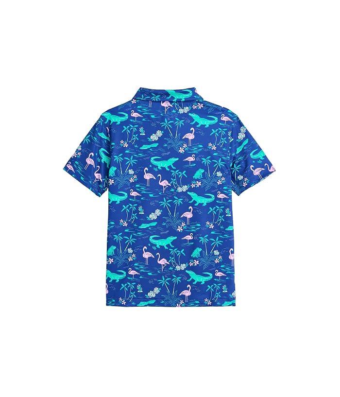Chubbies Kids The Lil Swamp And Circumstance Performance Polo (Toddler/Little Kid) - Image 2