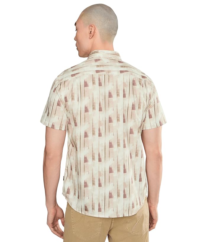 John Varvatos Sean Short Sleeve French Placket Shirt W780f26 - Image 4