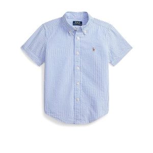 Polo Ralph Lauren Kids Striped Cotton Seersucker Shirt (Toddler/Little Kid)