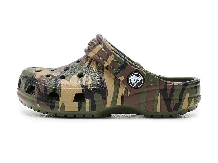 Crocs Kids Classic Camo Clogs (Toddler) - Image 2