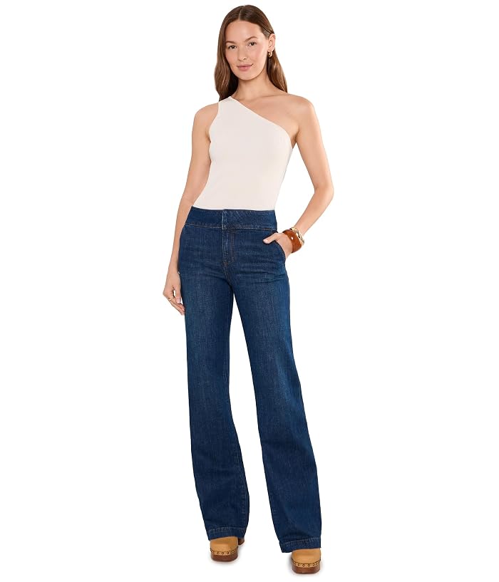 Paige Leenah with Wide Waistband Trousers Details in Simonetta - Image 2