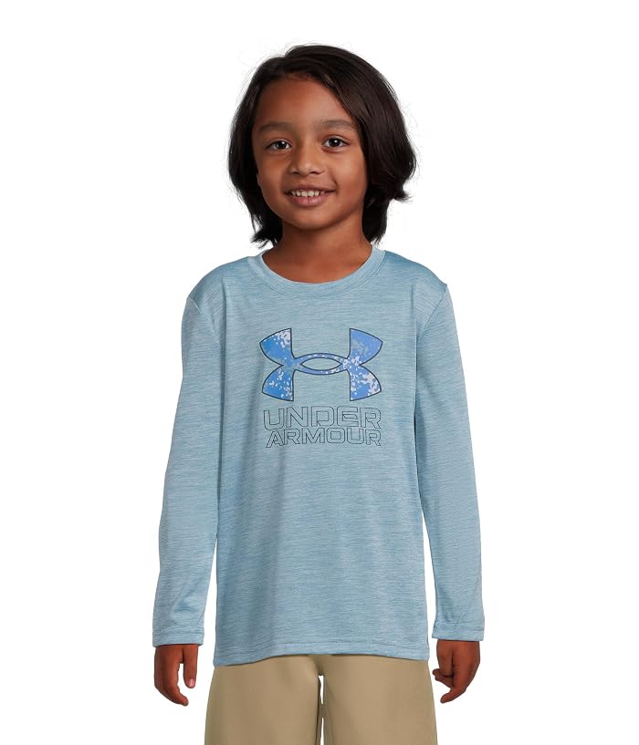 Under Armour Kids Core Logo Twist Tech Long Sleeve (Little Kid)