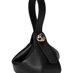 Madewell The Sculpted Metal Wristlet Bag