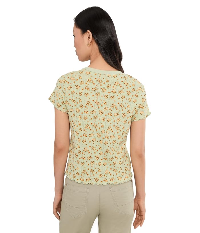 Toad&Co Foothill Pointelle Short Sleeve Baby Tee - Image 4
