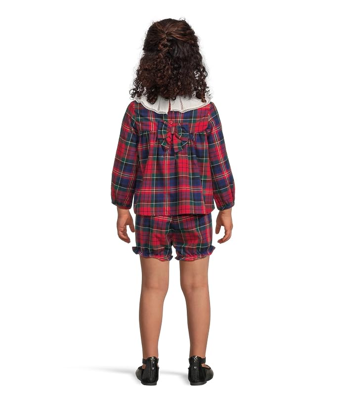 Janie and Jack Plaid Ruffle Collar Set (Infant) - Image 2