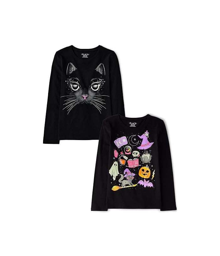 The Children's Place All Holidays 2-Pack Long Sleeve Graphic T-Shirt (Little Kid/Big Kid)